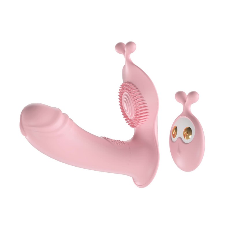 Вибратор двойной для женщин Double Pleasure Vibrator Pink. Артикул: IXI63926