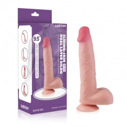 9.5 Sliding Skin Dual Layer Dong Flesh