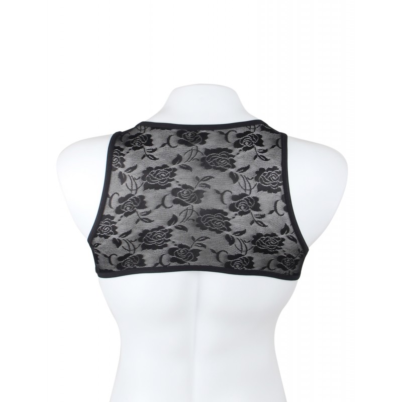 Black Men Sexy Lace Lingerie Top. Артикул: IXI64014