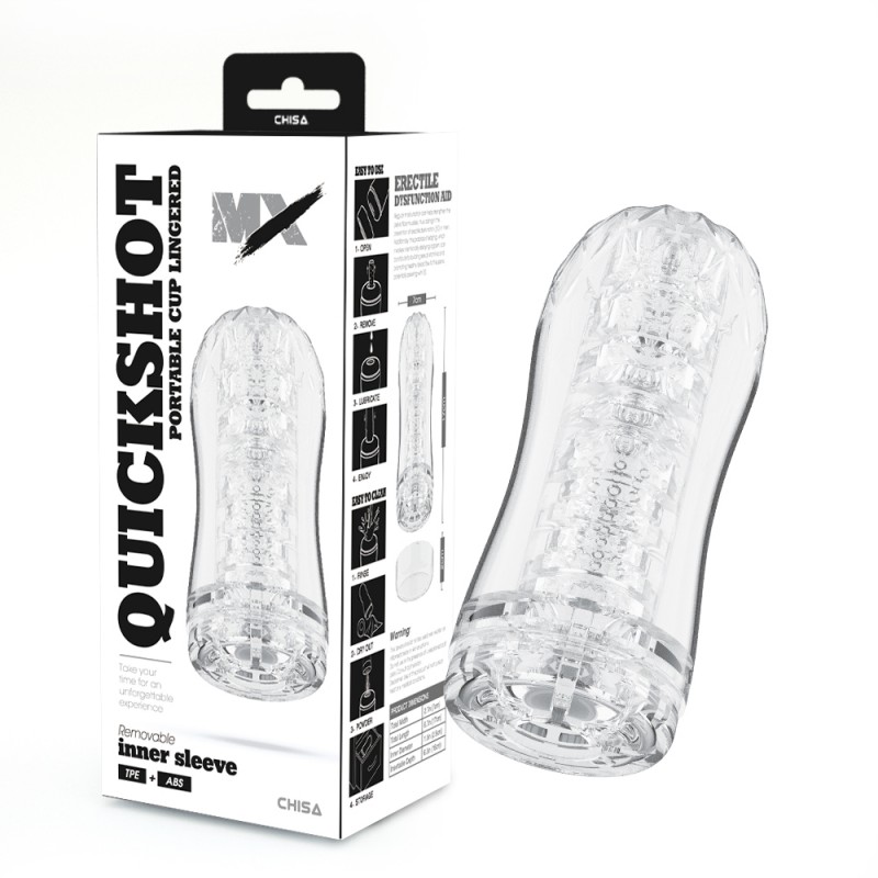 Мастурбатор для мужчин MX Quickshot Portable Cup Lingered. Артикул: IXI64039