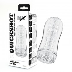 Masturbator For Men MX Quickshot Portable Cup Lingered