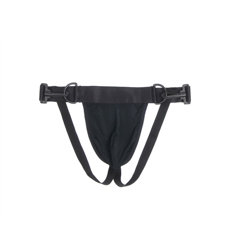 Black Ice Silk Long Sleeves Crop Top Sexy Men Lingerie Set. Артикул: IXI64043