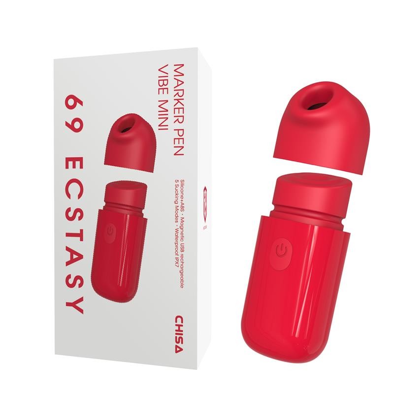 Клиторальный мини вибратор 69 Ecstasy Marker Pen Vibe Mini. Артикул: IXI64061