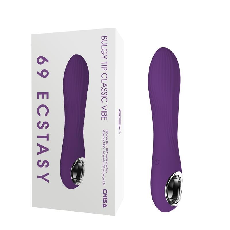 Ecstasy Bulgy Tip Classic Vibe 69 Vibrator For Women. Артикул: IXI64088