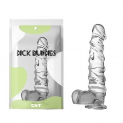    Transparent Realistic Dildo Clear 10.0