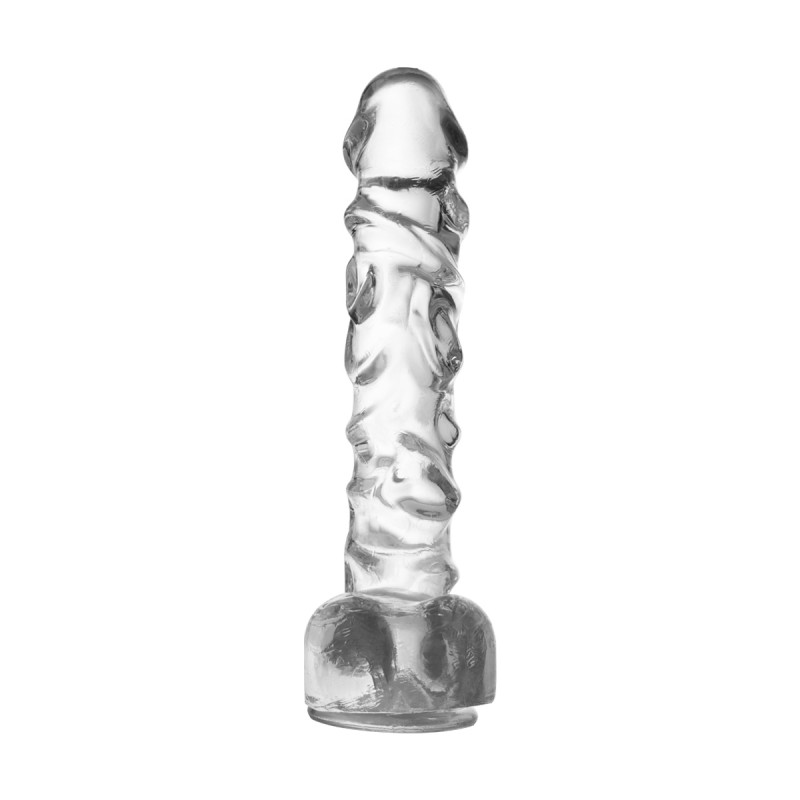 Фаллоимитатор на присоске Transparent Realistic Dildo Clear 10.0. Артикул: IXI64127