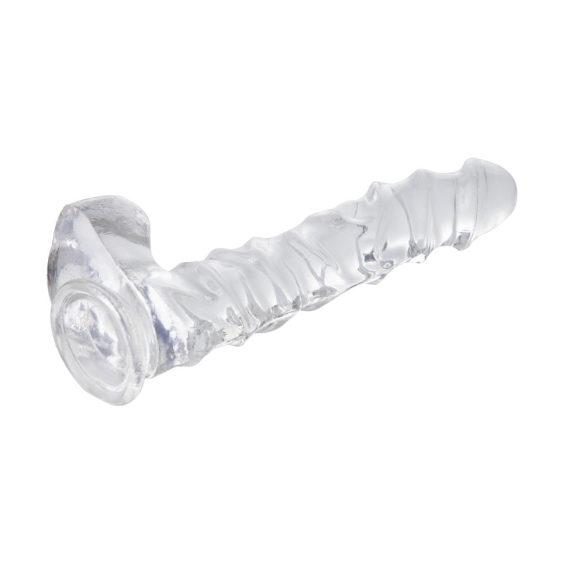 Фаллоимитатор на присоске Transparent Realistic Dildo Clear 10.0. Артикул: IXI64127
