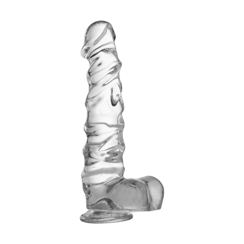Фаллоимитатор на присоске Transparent Realistic Dildo Clear 10.0. Артикул: IXI64127