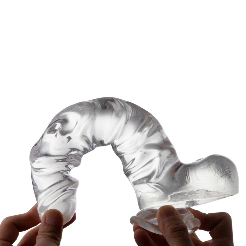 Фаллоимитатор на присоске Transparent Realistic Dildo Clear 10.0. Артикул: IXI64127