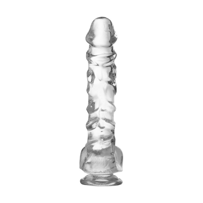 Фаллоимитатор на присоске Transparent Realistic Dildo Clear 10.0. Артикул: IXI64127