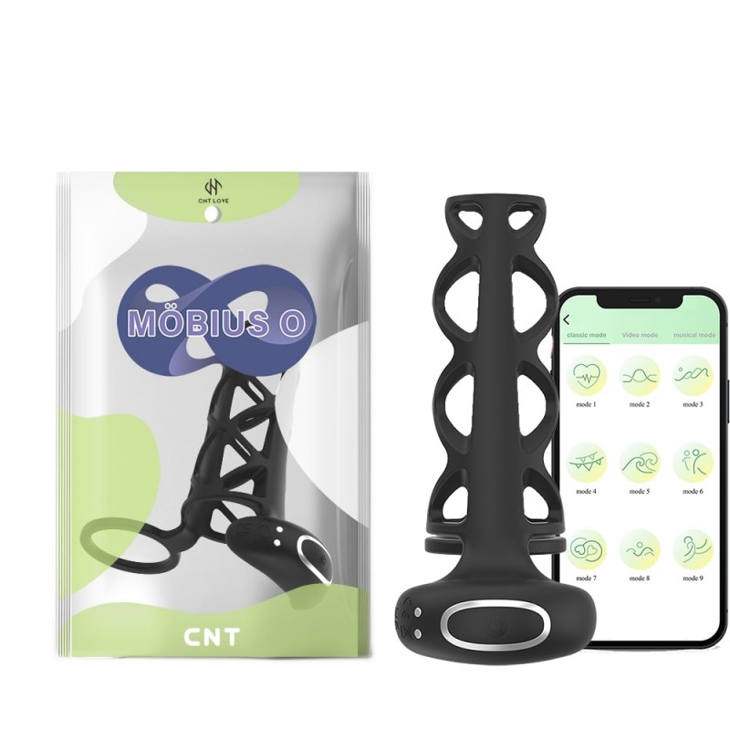 Насадка на пенис с вибрацией Pleasure Dildo Ring Vibrator 2 Black. Артикул: IXI64139