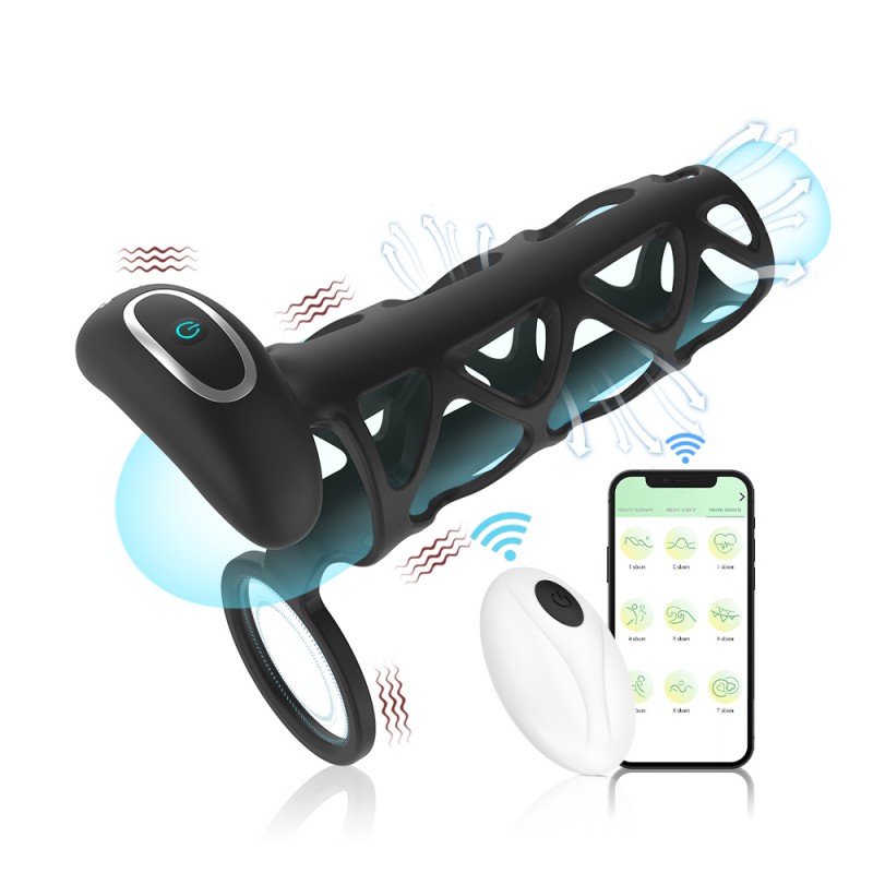 Насадка на пенис с вибрацией Pleasure Dildo Ring Vibrator 2 Black. Артикул: IXI64139