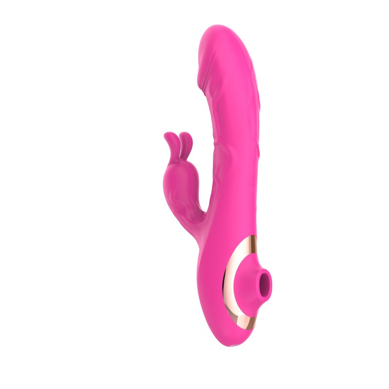 Вибратор многофункциональный Triple Play Thruster Rose. Артикул: IXI64145