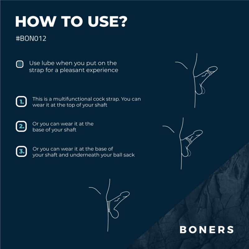 Boner Cock Strap Large. Артикул: IXI64181