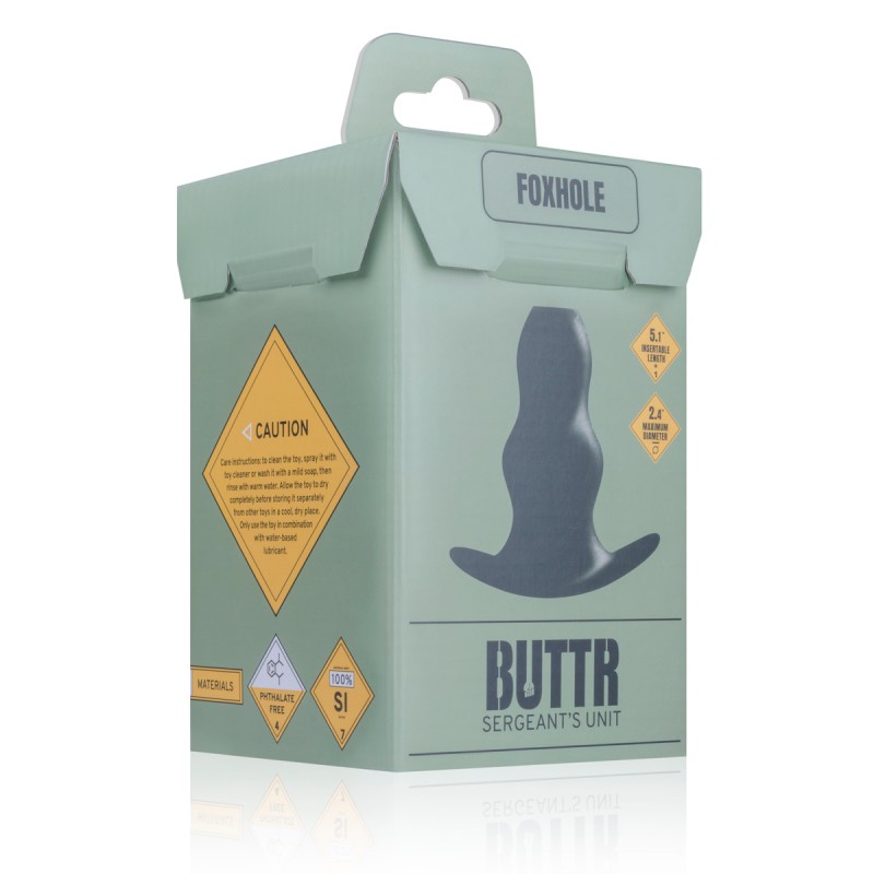 BUTTR - Foxhole Hollow Butt Plug. Артикул: IXI64200