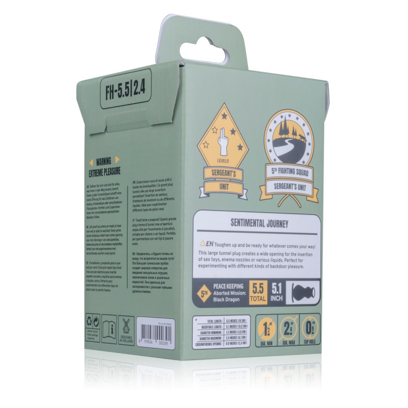 BUTTR - Foxhole Hollow Butt Plug. Артикул: IXI64200