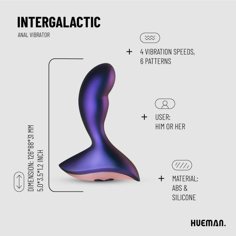 Hueman - Intergalactic Anal Vibrator. Артикул: IXI64214