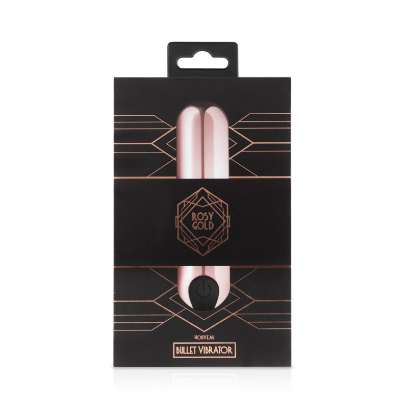 Мини вибростимулятор для женщин Rosy Gold New Bullet Vibrator. Артикул: IXI64260