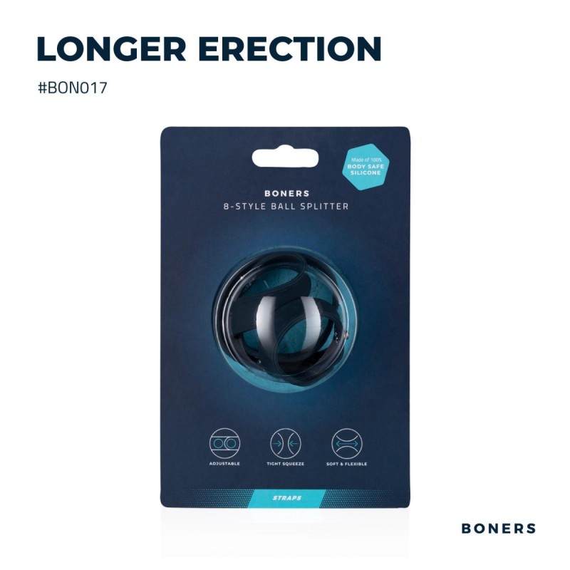 Фиксатор на мошонку Boners 8-Style Ball Splitter. Артикул: IXI64298