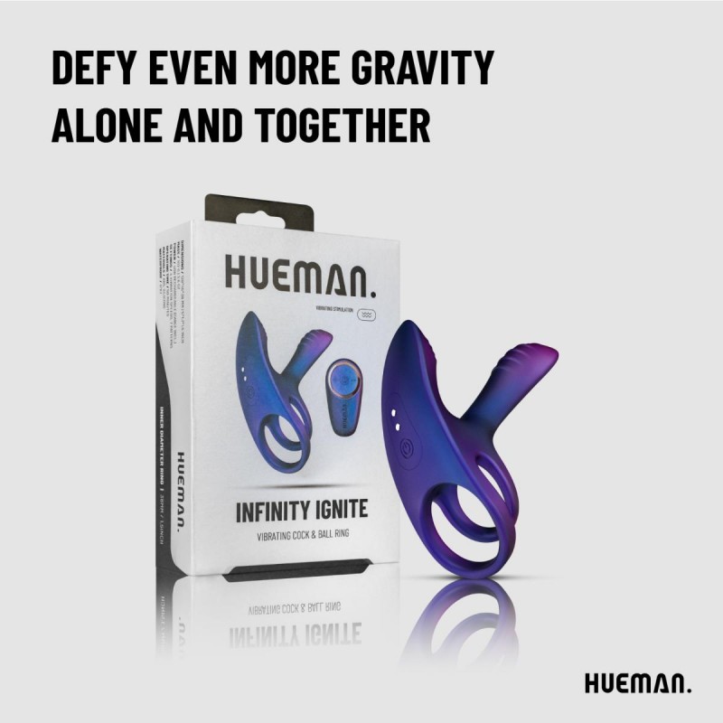 Hueman - Vibrating Cock Ring. Артикул: IXI64319