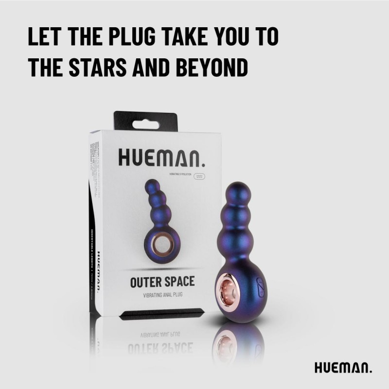 Hueman - Outer Space Vibrating Anal Plug. Артикул: IXI64356