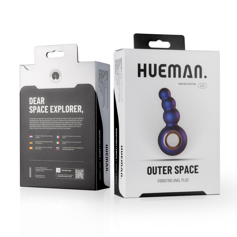Hueman - Outer Space Vibrating Anal Plug. Артикул: IXI64356