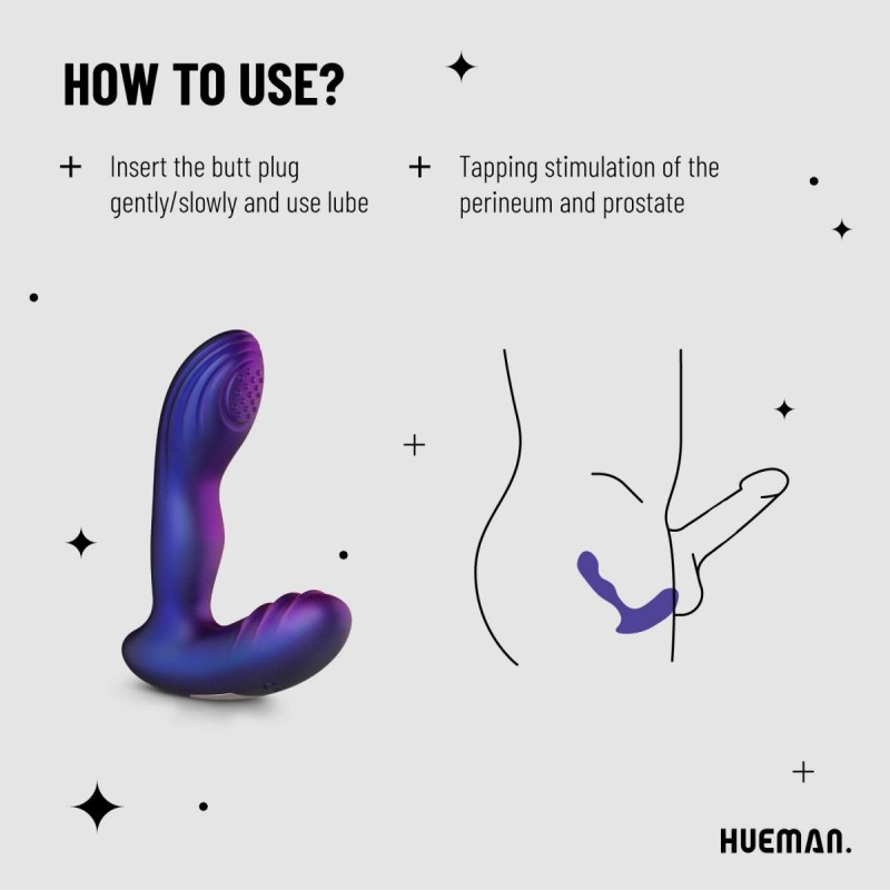 Hueman - Tapping Butt Plug. Артикул: IXI64359