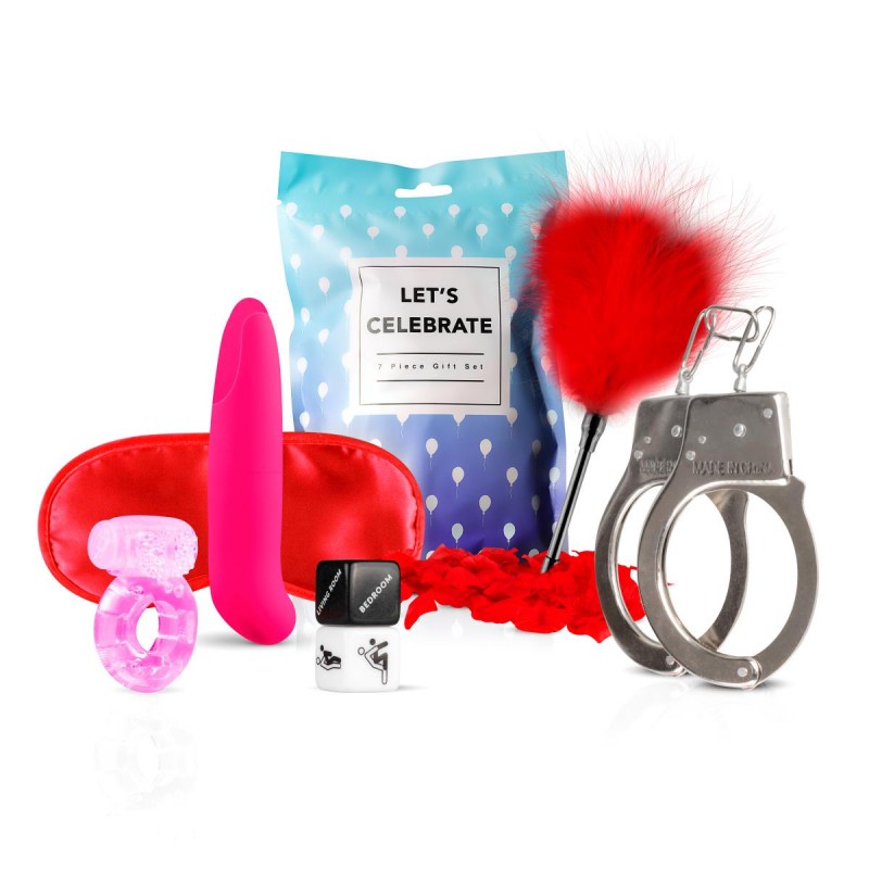 Набор секс игрушек Surprise Gift Box Lets Celebrate. Артикул: IXI64360