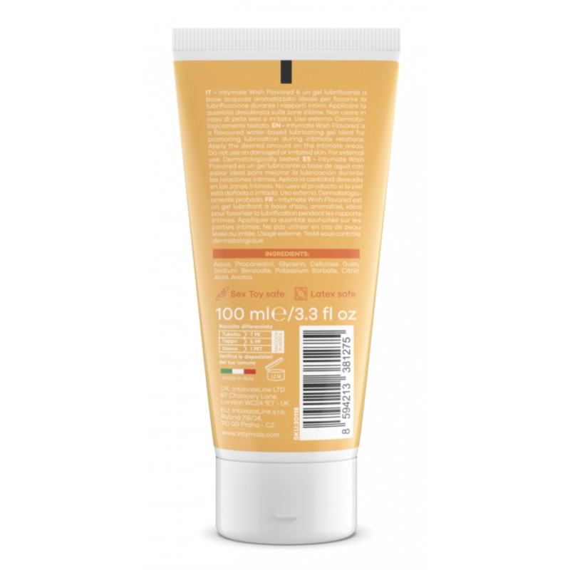 Лубрикант на водной основе Intymate Wish Vanilla, 100мл. Артикул: IXI64378