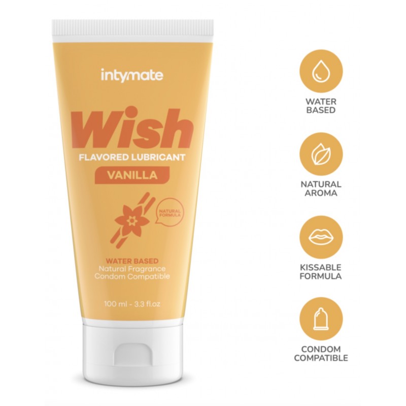 Лубрикант на водной основе Intymate Wish Vanilla, 100мл. Артикул: IXI64378
