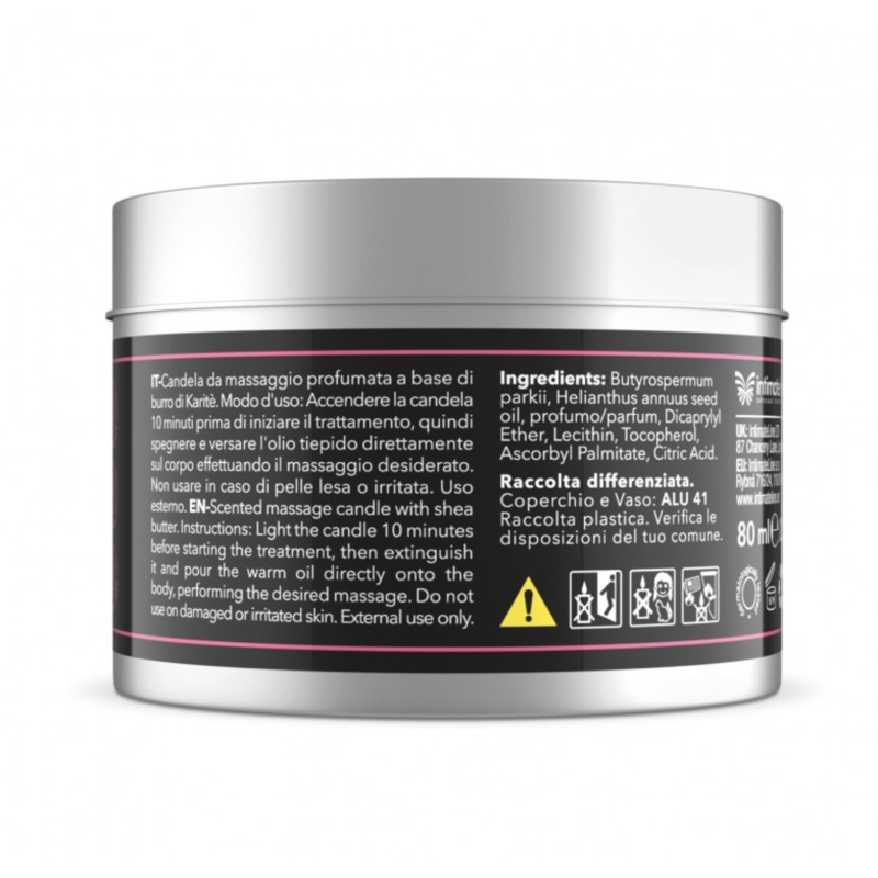 Ароматная массажная свеча Luxuria Ardes Massage Candle Strawberry Grapes. Артикул: IXI64380