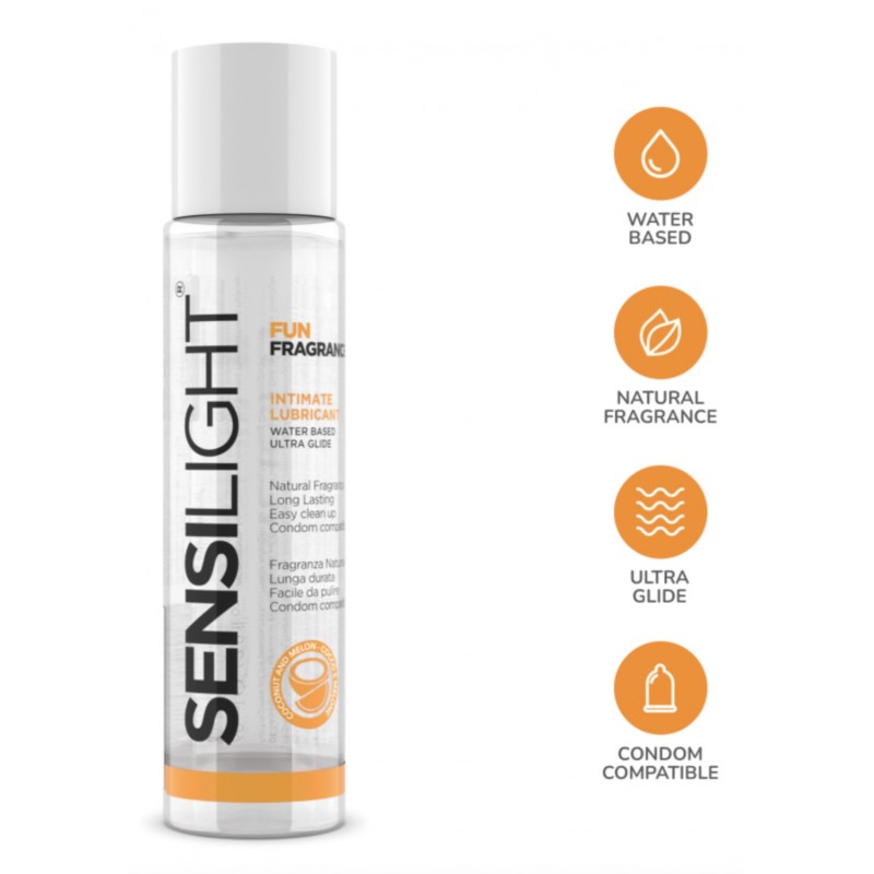 Ароматный лубрикант на водной основе Sensilight Fun Fragrance Coconut Melon, 60мл. Артикул: IXI64402