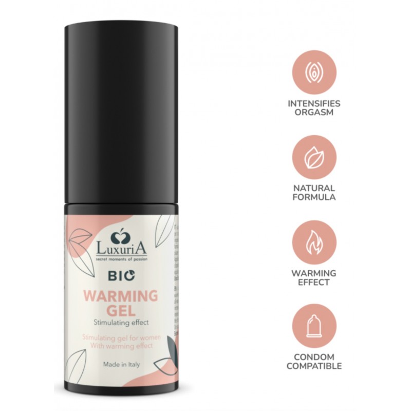 Стимулирующий согревающий гель Luxuria Bio Warming Gel, 30мл. Артикул: IXI64407