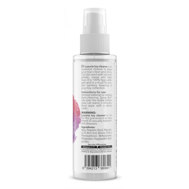 Luxuria Sex Toy Cleaner Spray, 100ml. Артикул: IXI64408