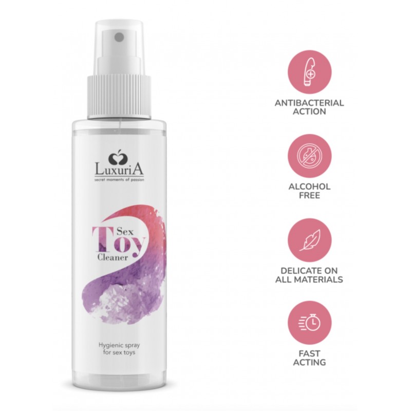 Luxuria Sex Toy Cleaner Spray, 100ml. Артикул: IXI64408