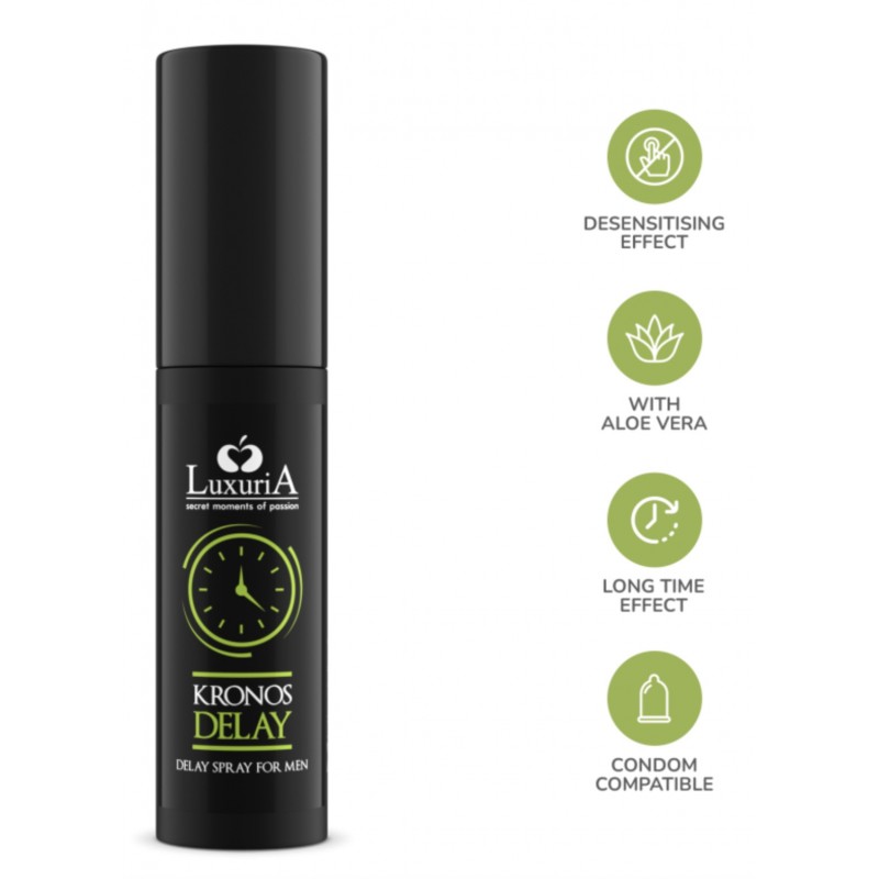 Спрей пролонгатор для мужчин Kronos Delay Spray Extra Power, 20мл. Артикул: IXI64412