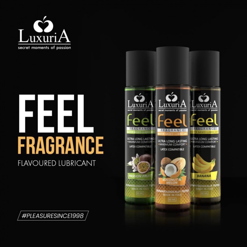 Лубрикант на водной основе Luxuria Feel Coconut Melon, 60мл. Артикул: IXI64414