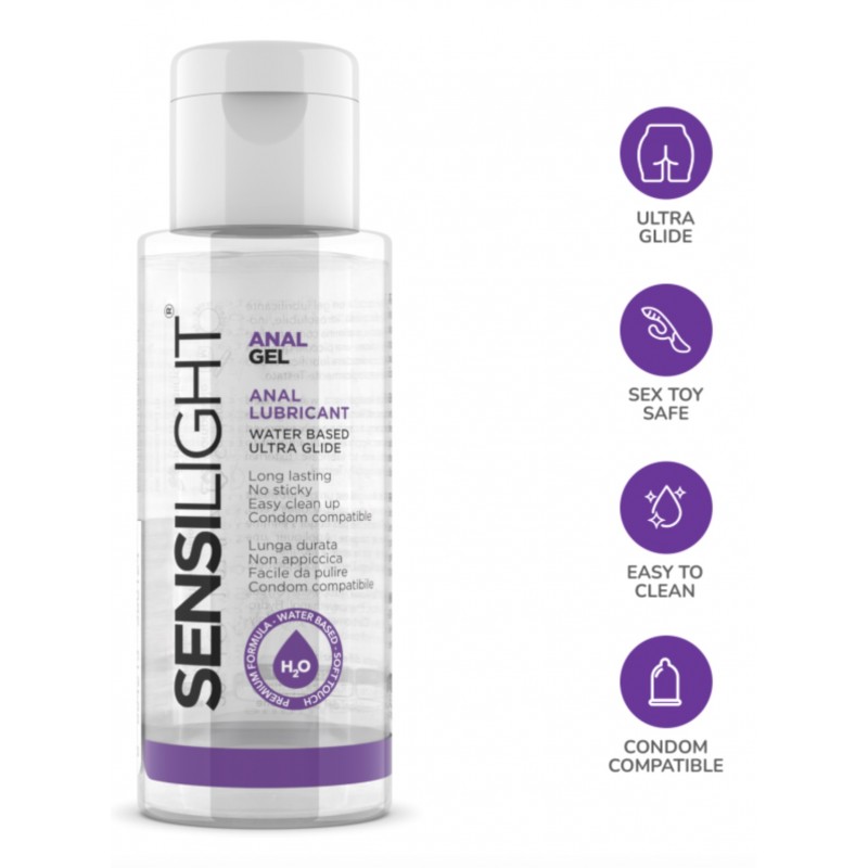 Анальный лубрикант на водной основе Sensilight Anal Gel, 30мл. Артикул: IXI64418