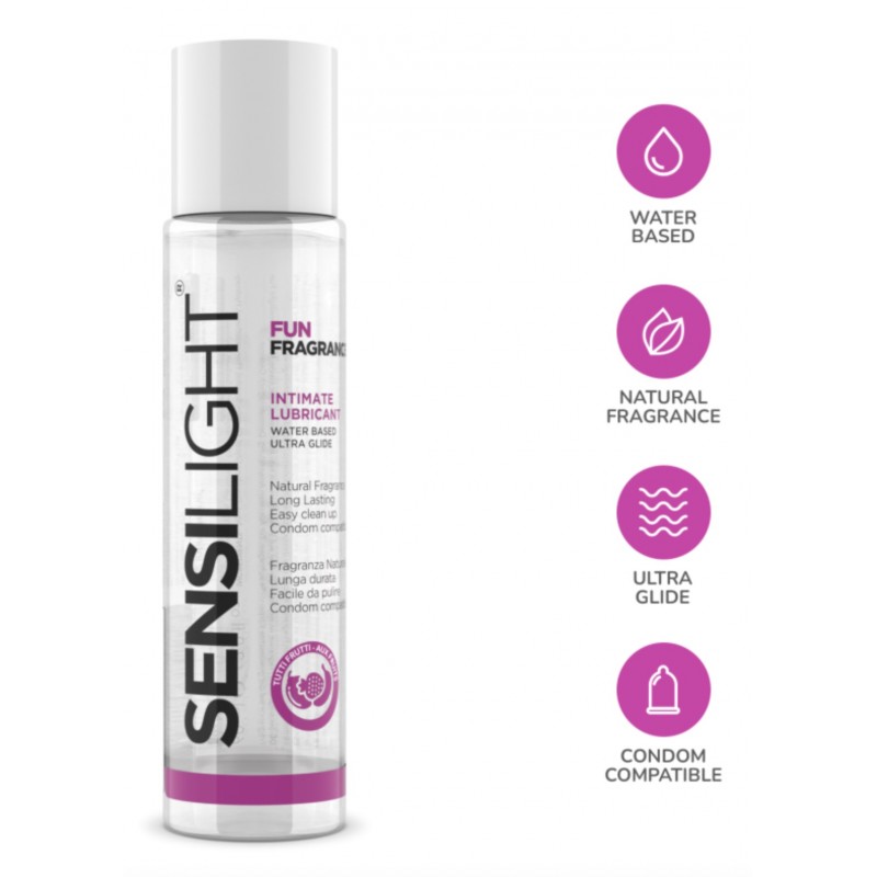 Ароматный лубрикант на водной основе Sensilight Fun Fragrance Tutti Frutti, 60мл. Артикул: IXI64423