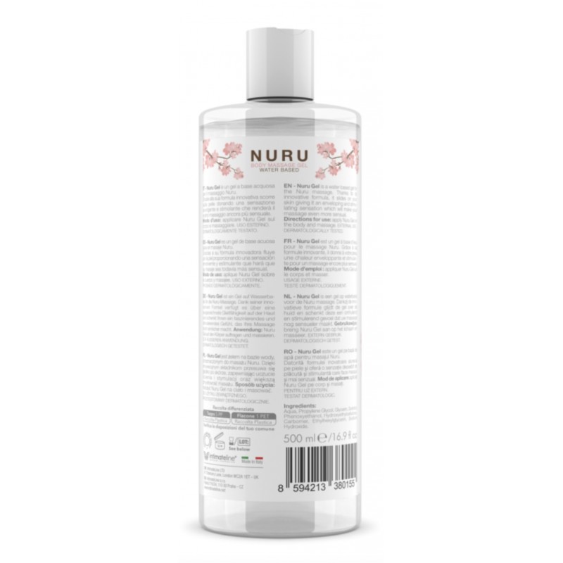 Массажный гель на водной основе Nuru Gel, 500мл. Артикул: IXI64427