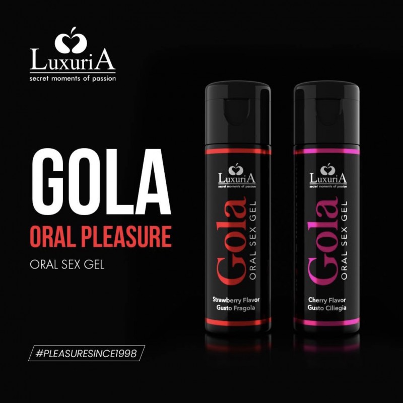 Гель для орального секса Luxuria Gola Cherry, 50мл. Артикул: IXI64450