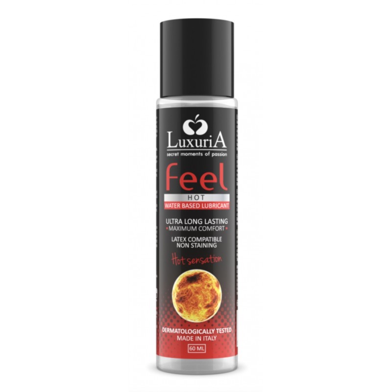 Water-based Lubricant Luxuria Feel Hot Sensation, 60ml. Артикул: IXI64455