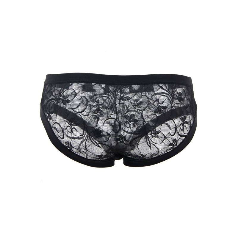 Sexy Black Lace Panty For Men. Артикул: IXI64472