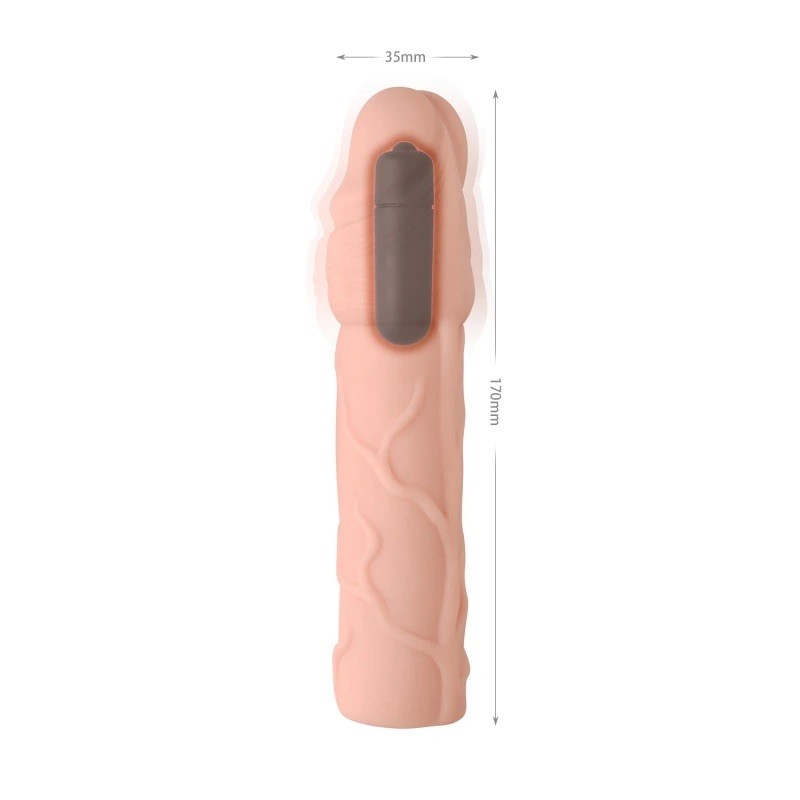 Удлиняющая насадка на член Fantastic Vibrating Penis Extenders 6.7. Артикул: IXI64487