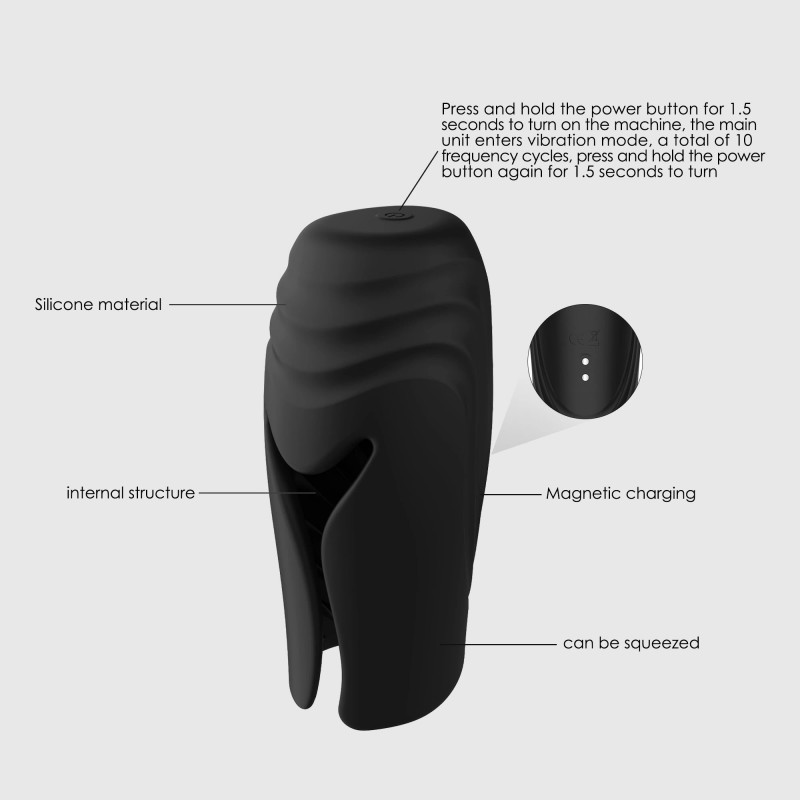 WY0652 Davie-2023 New 3 in 1 Electric Masturbating Trainer. Артикул: IXI64489