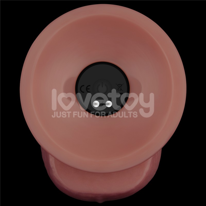 Вибратор на присоске Vibrating Dual Density Power Cock 8.5. Артикул: IXI64498