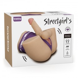 Streetgirls Dual Motor Sensation Pulse With Dildo