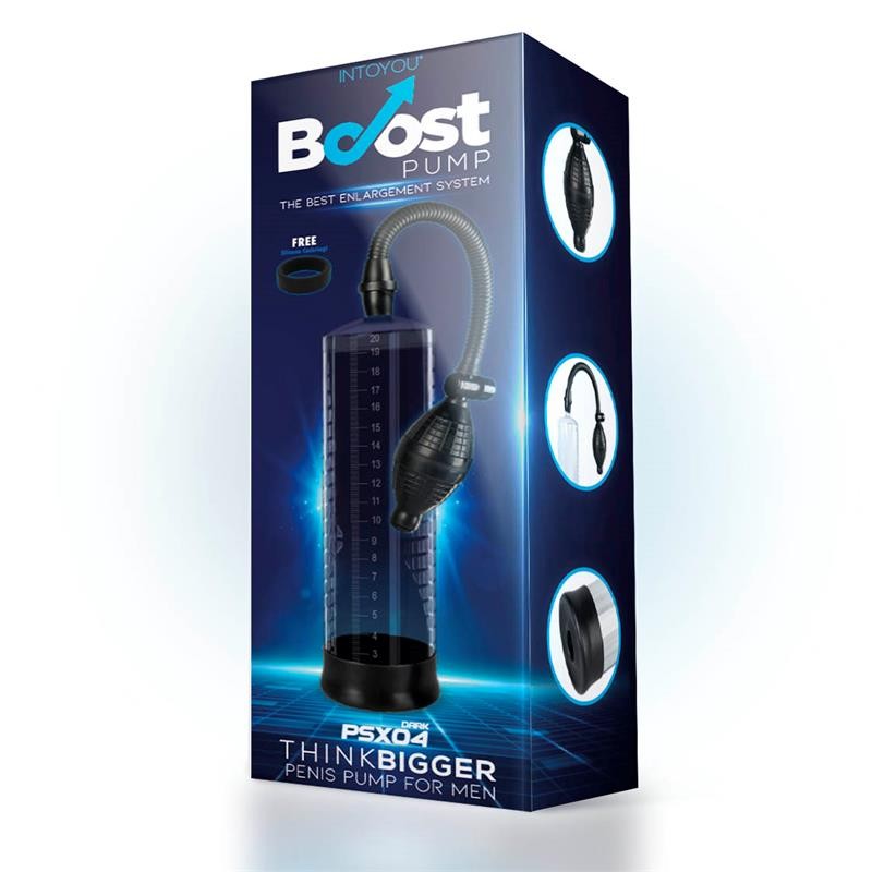 Manual Penis Pump PSX04 Dark Vacuum Pump For Men. Артикул: IXI64531