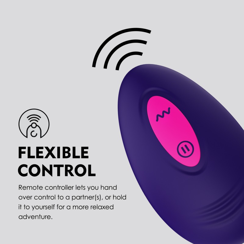 WINYI-WY0630-Caroline-Remote Controlled Vibrador Wireless Wearable Panty Vibrator. Артикул: IXI64541