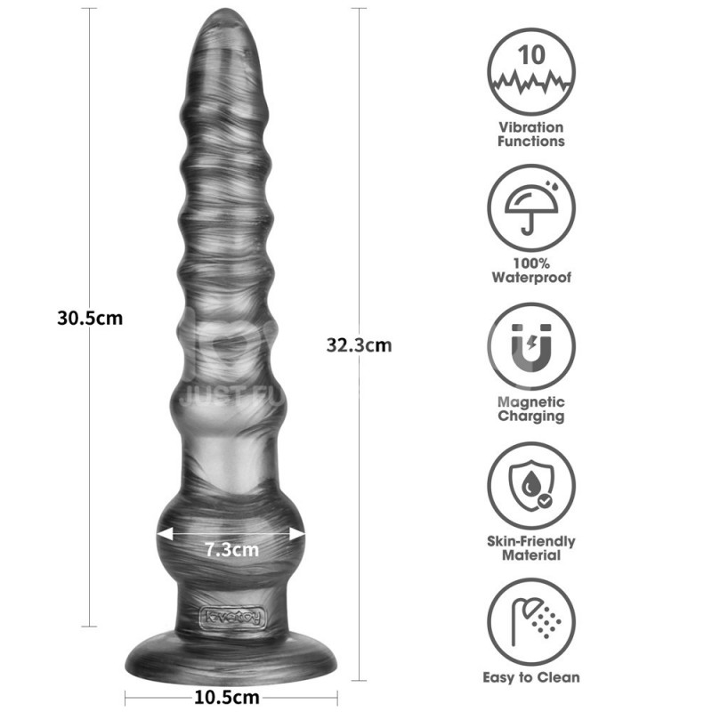 Вибратор на присоске King Sized Vibrating Vibrax Slider 12.5. Артикул: IXI64559